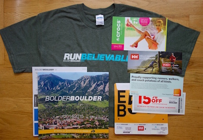 Bolder Boulder 10K package