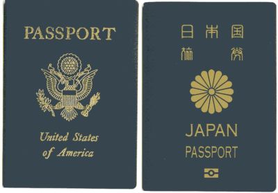 Passport アメリカと日本
