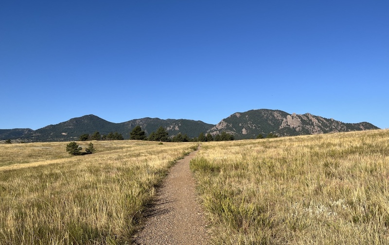 Flatirons Vista Trail, Boulder, Colorado (September 2024)