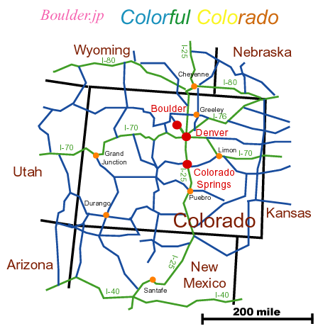Colorado Springs Map 