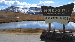 Independence Pass コロラド州