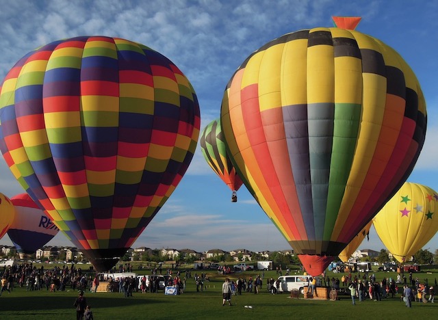 コロラド州 balloon launch Erie Colorado
