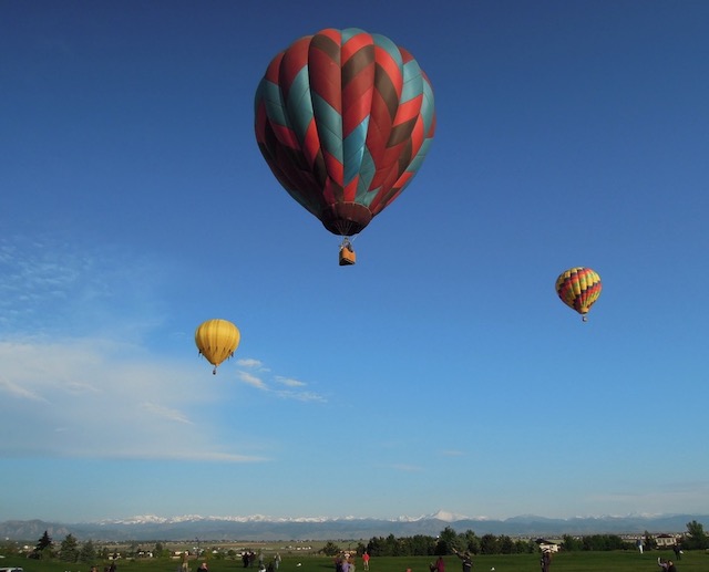 コロラド州 balloon launch Erie Colorado