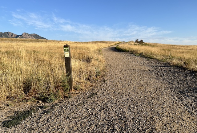 Flatirons Vista Trail ボルダー