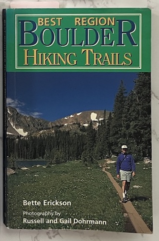 ボルダー 書籍 Best Region Boulder Hiking Trails