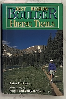ボルダー 書籍 Best Region Boulder Hiking Trails
