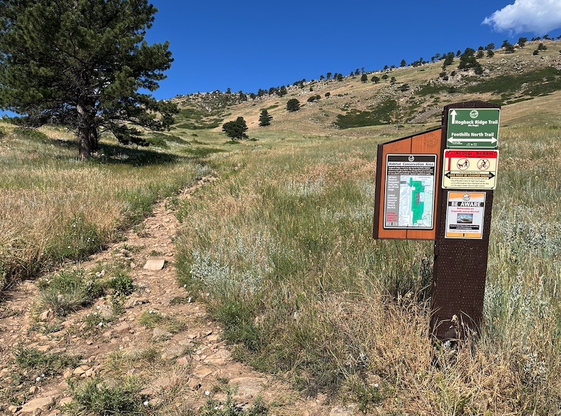 Foothills Trail Hogback Ridge
