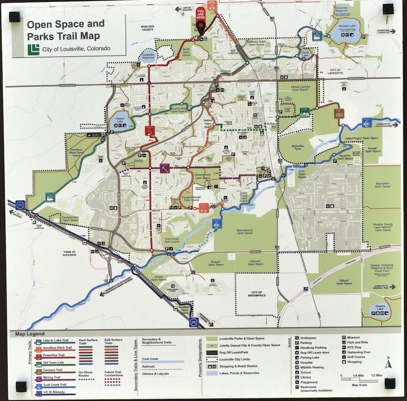 Annette Brand Park, Louisville Reservoir Open Space コロラド州 ルイスビル