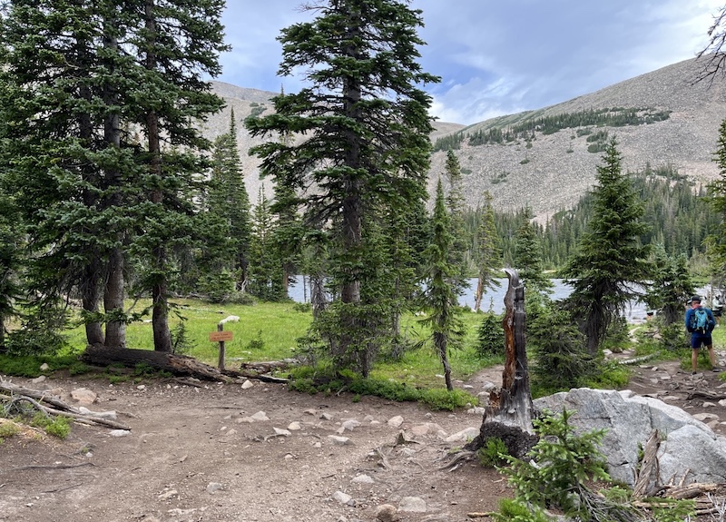 Mitchell Lake, Blue Lake, Brainard Lake, Ward, Colorado