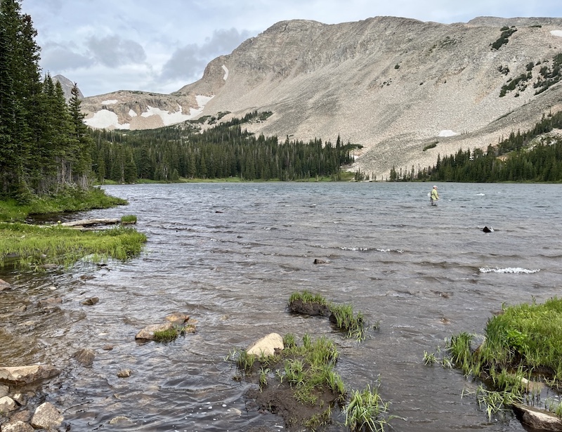Mitchell Lake, Blue Lake, Brainard Lake, Ward, Colorado
