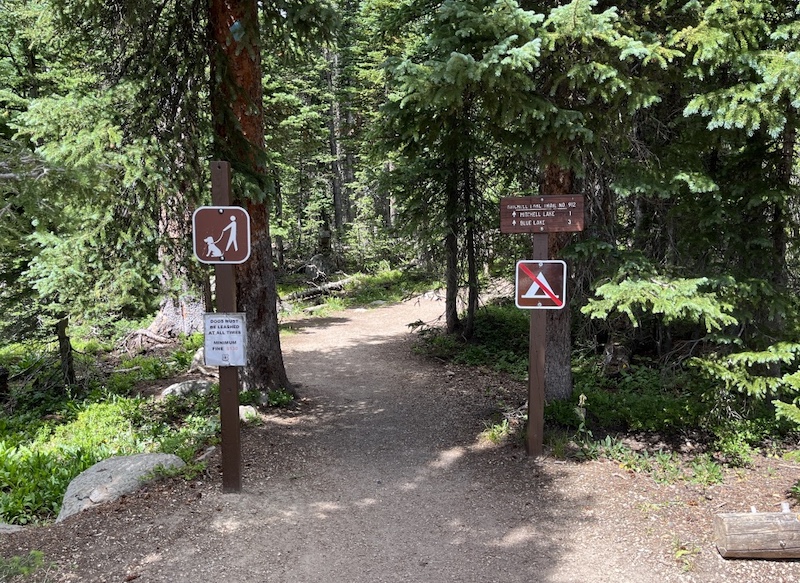 Mitchell Lake, Blue Lake, Brainard Lake, Ward, Colorado