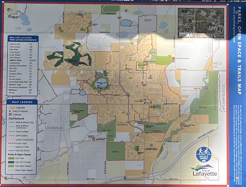 Lafayette市 Waneka Lake Park コロラド州