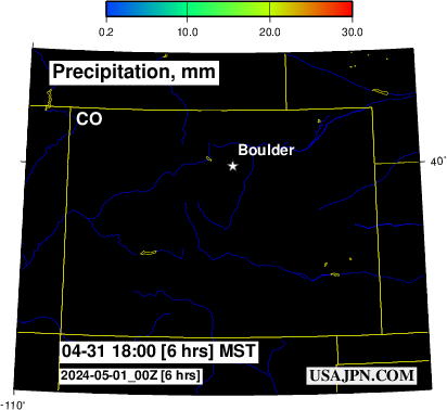 Colorado Precipitation Forecast