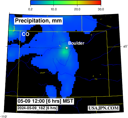 Colorado Precipitation Forecast