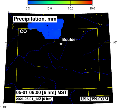 Colorado Precipitation  Forecast