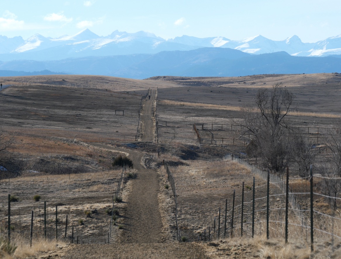 East Boulder Trail, Teller Farm North Trailhead, Boulder (February 2025)