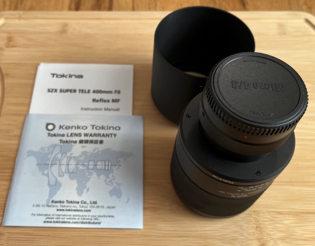 Tokina SZX 400mm F8 MFT マイクロフォーサーズレンズ