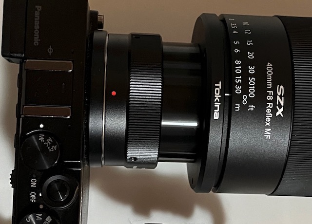 Tokina SZX 400mm F8 MFT マイクロフォーサーズレンズ